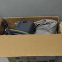 Intex 64778E Dura-Beam Standard Prestige Air Mattress: Fiber-Tech – Full Size – Hand-Held Battery Pump – 10in Bed Height – 600lb Weight Capacity