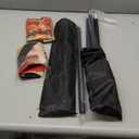 Buryeah 2 Sets Quesabirria Feather Flag Pole Kit Banner for Mexican Restaurant Food Business Advertising 7ft Quesabirria Swooper Flag Sign with Flagpole Ground Stake Portable Bag for Outdoor Outside