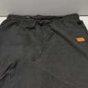 JMIERR Men's 2 Piece Outfits Knit Jacquard Pullover Sweatshirt Tracksuit & Joggers Sweatpants Sweatsuit Sets with Pockets (X-Large, Black)