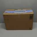 INOVADAY 100% Blackout Curtains for Bedroom, Black Out Curtains 90 Inch Long, Clip Rings Linen Blackout Drapes, Thermal Insulated Room Darkening for Living Room, 2 Panels - Drak Grey,W50xL90