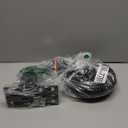 8 Inch Heavy Duty Fence Gate Wheel - 600lb Capacity for Metal Tube Gates With 360 Degree Rotation Spring Loaded Caster - Includes Screws and Screwdriver - Durable Wheel for Smooth Operation (Black)