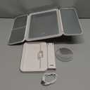 Lighted Makeup Mirror with 75 LEDs, Rechargeable Vanity Mirror with 1X/2X/3X/10X Magnification, 3 Color Modes & Touch Dimming, Portable Folding Mirror for Travel Desk, Gifts for Women & Girls