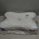 Cervical Neck Pillow for Pain Relief - Ergonomic Side Sleeper Pillow for Neck Support, Cooling Memory Foam Pillows for Sleeping, Contour Pillow Orthopedic Bed Pillow for Back Stomach Sleepers (Blue & Grey)