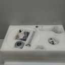 52" Ceiling Fan with Light Chandelier Fan Modern DC Motor Dimmable Led Fandelier Ceiling Fan with Light for Bedroom, Living Room (Silver)