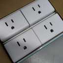 Kasa Smart Plug Mini 15A, Smart Home Wi-Fi Outlet Works with Alexa, Google Home & IFTTT, No Hub Required, UL Certified, 2.4G WiFi Only, 4-Pack(EP10P4) , White