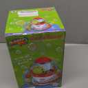 Rocket-Shaped Bubble Machine for Kids & Pets - Dual Powerful Bubble Outlets, Automatic 360 Rotation, Adjustable LED Lights & Music  Ideal for Indoor/Outdoor Birthday Parties