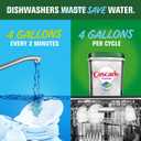 Cascade Platinum Power Boost Dishwasher Pods, Dishwasher Detergent, Dishwasher Soap, Dish Tabs, Dishwashing Tablets, Dish Detergent, Lemon, Actionpacs, 37 Count