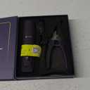 PETPROVED Dog Nail Grinder Quiet Dog Nail File Pet Nail Grinder for Dogs Quiet Cat Nail Trimmer for Large Dogs Small Medium Dog Toenail Grinder Electric Dog Nail Trimmer for Small Dogs (Purple)