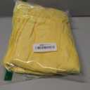 Wrap Around Dust Ruffle Bed Skirt - Yellow - for Queen Size Beds with 15 Inch Drop - Easy Fit Elastic Strap - Adjustable Pleated Bedskirt w/Brushed Fabric Wrinkle Free - for Women, Men, Kids & Teens