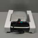 Elite Gourmet ESM2207XSS Sandwich Panini Maker Grilled Cheese, Machine Tuna Melt Omelets Non-stick Cooking Surface, 2 Slice, 750 Watts, Stainless Steel