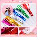 3 x 24 Pcs Party Blowers for Kids and Adults, Glitter Party Noise Makers and Tassels Blowout Set, Noise Makers Party Favors, Birthday Party Horns, Party Blowers Noisemakers