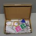 Rear Back Glass Replacement for Samsung Galaxy S24 Ultra 6.8-inches with Reparing Toolkit(Titanium Black)