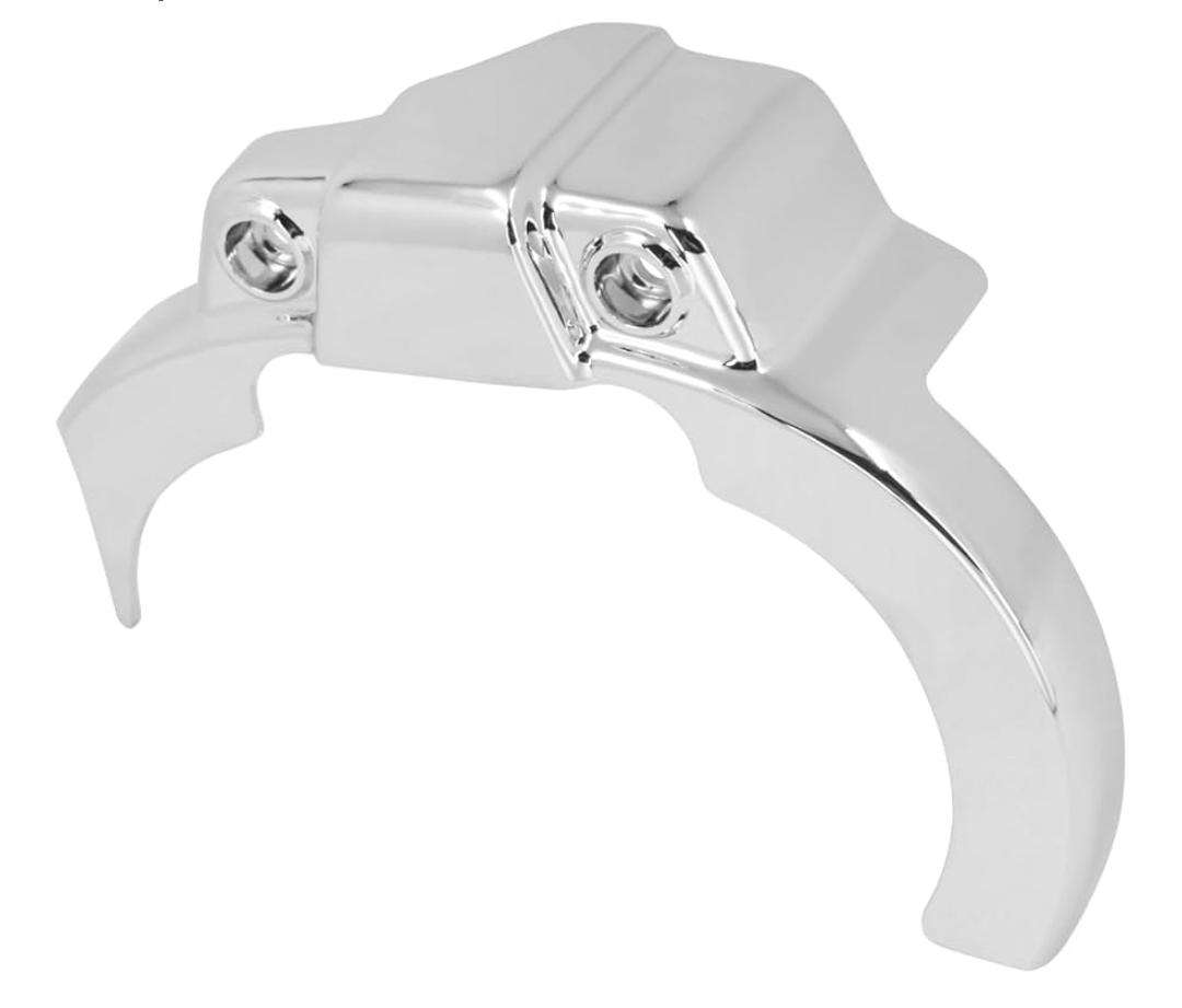 Motorcycle Engine Interface Cover Fit for Harley Softail 2018-2024 (Excludes Fat Boy Breakout FXDR) Aluminum Transmission Shroud Chrome