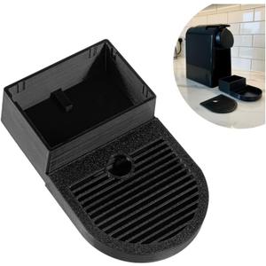Upgraded Drip Tray Compatible with Nespresso DeLonghi Essenza Mini EN85, Extended Capacity Replacement Base for Tall Cups & Large Mugs, Spill-Proof Premium Plastic Accessory