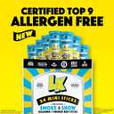 Lorissa's Kitchen Beef Jerky Mini Sticks, Premium Grass Fed & Finished, Original Smoke Show Flavor - 4g Protein, On the Go Snacks, Free from Top 9 Allergens, Non-GMO, Gluten-Free, 0.5 Oz (24 Count) (EXP 02/21/26)