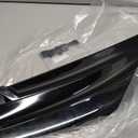 GrandWheel Window Deflectors Smoke Tinted in-Channel Side Window Vent Visor Deflectors Rain Guards Compatible with Honda Civic 2016-2021 Hatchback - 4 pcs. GW0942