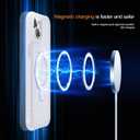 Compatible with iPhone 15 Case with Invisible Magnetic O-Ring Stand Military-Grade Phone Case for iPhone 15 6.1" [Compatible with Mag-Safe][Great Grip Feeling],Translucent