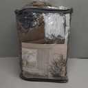 Dark Brown Pleated Linen Blackout Curtains 90 Inches Long for Bedroom Living Room Pinch Pleat Black Out Thermal Insulated Ring Hooks Back Tab Room Darkening Drapes Dutch Cocoa Curtains with Liner (40"W x 90"L (Pack of 2))