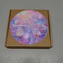 Eiflow Glass Diamond Art Hanging Kit for Adults Full Drill, DIY Christmas Diamonds Painting Window Hanging Board Kit, Stained Glass Crystal Diamond Art Painting Pendant Ornament (Penguin)