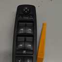 3+0 Metal PINS Power Window Switch.Fits for2012-2017 Dodge Grand Caravan,2012-2016 Chrysler Town & Country.Driver Side Control Door vidrios Master Switch.68110871AA.(Green Light)