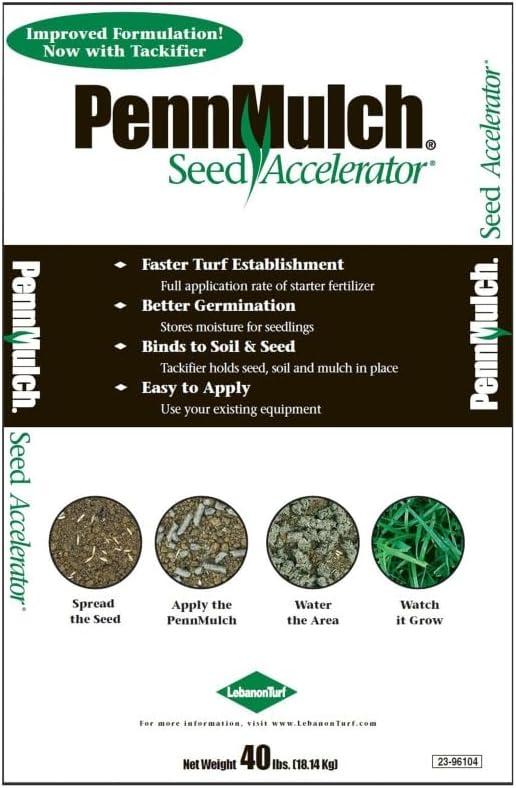 PENNMULCH Accelerator 40LB 23-96104, No Size