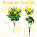 6 Pcs Artificial Lemon Branches Artificial Fruit Lemon Tree Greenery Decoration Faux Lemons Picks for Farmhouse Kitchen Home Table Decor Stem Fruits for Home Spring Summer Decor