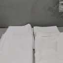 Fitable White Tablecloths for Rectangle Tables, 6 Pack - 70 x 120 Inches - Reusable and Washable Table Clothes for 6-8 Ft Tables, Polyester Fabric Table Covers for Wedding, Party, Banquet