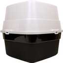 Natures Miracle Hooded Corner Litter Box, With Odor Control Charcoal Filter (P-5915)