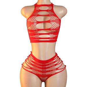Sexy Lingerie For Women Sheer High Elasticity Bodystocking Bodysuit For Women One Size Fit 80-150 LB