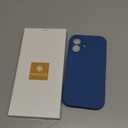 Miracase Compatible with iPhone 16 Case, [Soft Anti-Scratch Microfiber Lining], Compatible with MagSafe, Liquid Silicone Case Shockproof Drop Protection Phone Case for 16,Capri Blue