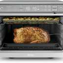 Ninja Prestige Smart XL with Pro Cook System 10-in-1 Air Fry Digital Countertop Convection Toaster Oven with Air Fry, Air Roast, Broil & Bake, Pro Cook Thermometer, 1800 Watts, Stainless Steel, DT551