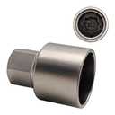 318 Wheel Locking Nut Key Compatible with Mercedes Benz Series, Nut Socket Adapter, Anti-Theft Lug Nut Removal Tool, Anti-Theft Screw Remover