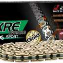 RK Racing Chain GB520XRE-120 Gold 120 Link XW-Ring Chain with Connecting Link
