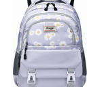 Asge Backpack for Girls Backpack Teenage School Backpack College Bookbag for Kids Casual Daypack (Chickweed)