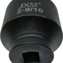3/4" Drive 2-9/16" Impact Socket, 6-Point, Heat Treated Cr-V Alloy Steel