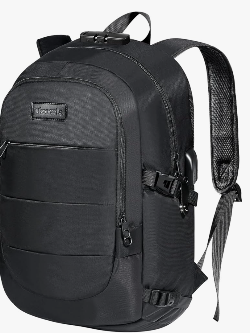 Tzowla 35 Liter Anti Theft with USB Charging Port Laptop Backpack
