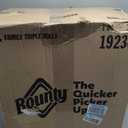 Bounty Quick-Size Paper Towels, White, 12 Family Triple = 40 Regular Rolls