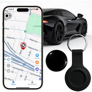 GPS Tracker for Vehicles, No Subscription Location Tracking Device, No SIM Card Required, No Monthly Fee, Magnetic GPS Tracker for Car, Kids’ Belongings, Pets, Elderly Items