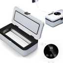 Insulin Cooler Travel Case Box for 5-8 pens Adjustable Fahrenheit Temperature Medication Cooler for Travel, Diabetic Travel Case Diabetes Medicine Freezer 0.55L Capacity(No Battery Need Power Supply)