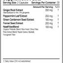 NOOT Digestive Herbs for IBS Support & Anti Bloating for Women and Men, Ginger, Peppermint Extract, Cardamom & Fennel for Gas, Discomfort, Indigestion, Heartburn, Digestive Support, 60 Capsules, BBD 07/29/2026