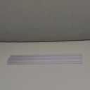 AmazerBath 5 PCS Shower Door Side Seal Strip for 3/8 Inch Glass - 15.75 Inches x 5, 5 Sections Segmented Shower Installation Kit, Frameless Glass Door Seal Strip