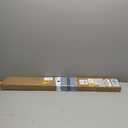 No Drill Blinds for Windows 1" Vinyl L-Shaped Slats Cordless Mini Blinds for Home, for Window Size 32" W  64" H White