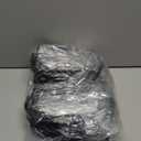 Tbestmax 20 Pack Clear Cosmetic Bags Makeup Bags Portable Waterproof Travel Toiletry Bags Organizer Black, 7.5"x 4.8"x 2.3"