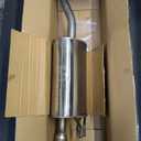 Rear Exhaust Muffler Compatible With 2006-2011 Honda Civic 1.3L/1.8L Muffler Exhaust