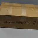 Wedding Arch Backdrop Stand Set of 2 (7.2FT, 6FT) Gold Wedding Balloon Arched Backdrop Stand Square Arch Frame for Birthday Party Bridal Baby Shower Ceremony Decoration