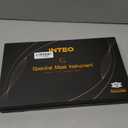 INTEO Red Light Therapy for Face, 3 Modes Portable Led Face Mask Light Therapy with Remote, Near-infrared 850 Red Light Mask with Timing Function, Led Light Therapy At Home 180 LED Beads (Black Golden)