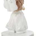 Precious Moments Holy Communion Girl Musical Figurine Plays The Lords Prayer First Communion Gift for Girls, Religious Keepsake for Catholic and Christian Faith