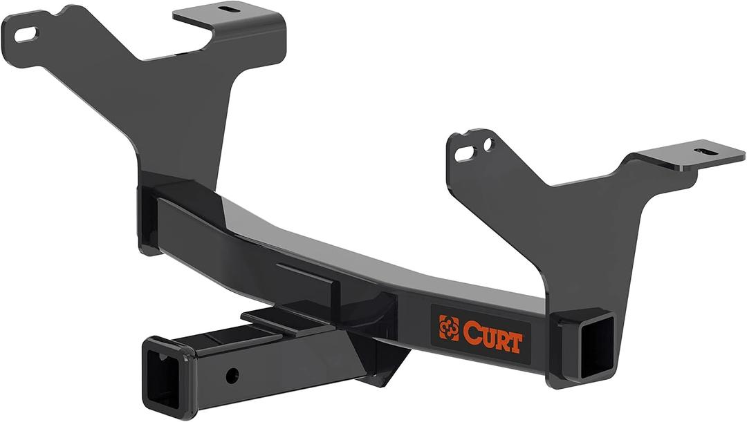 CURT 31092 2-Inch Front Receiver Hitch, Fits Select Chevrolet Silverado, GMC Sierra 1500