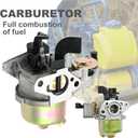 16100-ZM7-G17 Carburetor Carb with Gaskets, Replacement for Honda GXH50 Generator Engine, Replaces 16100-ZM7-G18