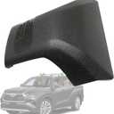 Roof Rack Cover Front Right Side Compatible with Toyota Highlander Xle Platinum 2020-2024 Roof Rack Rail Cover End Cap Roof Luggage Cargo Exterior Shell Trim #PT767-48200-CVRF
